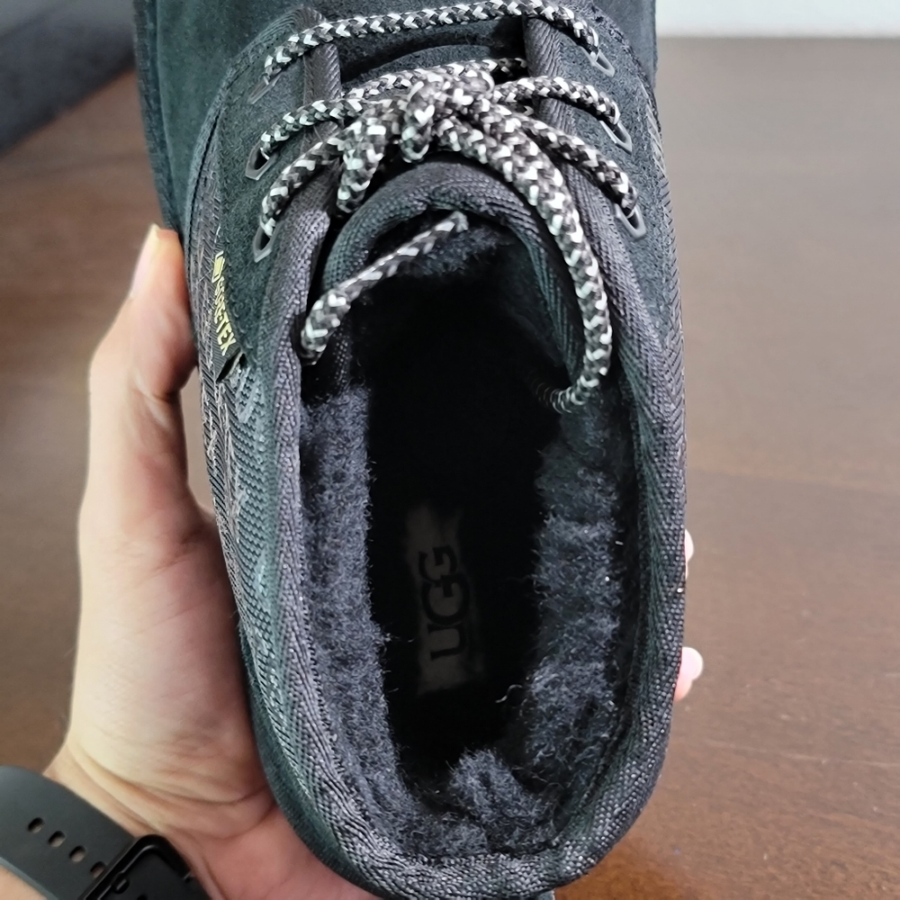 UGG Black Waterproof GORE-TEX Ankle Boots - Picture 13 of 14